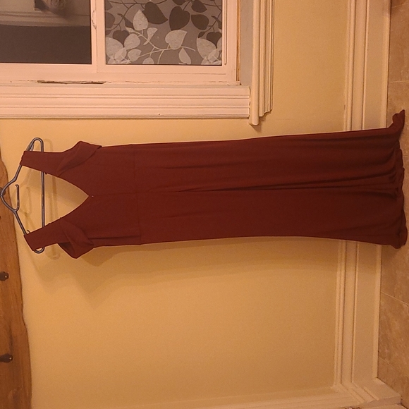 Burgundy Formal Dress - Picture 2 of 3